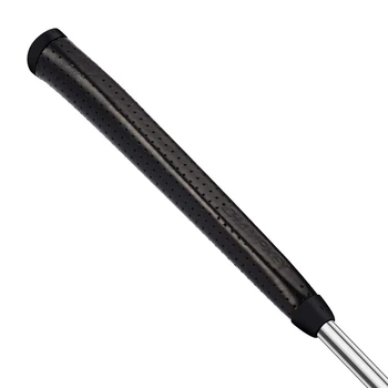 Wrap Golf Grip Чистый кожаный материал ручной работы Стандартные рукоятки для клюшек для гольфа Ручки клюшки-Черный