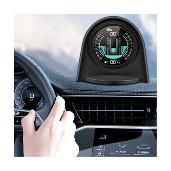 X94 Автомобильный HUD Цифровой инклинометр Клинометр 4X4GPS Внедорожный Авто Угол наклона Умная Головка Вверх Дисплей Измеритель наклона