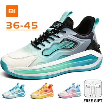 Xiaomi Youpin Летние низкие баскетбольные кроссовки для мужчин Кроссовки Mesh Дышащая повседневная обувь Большой размер 36-45 Mужские Krusовки