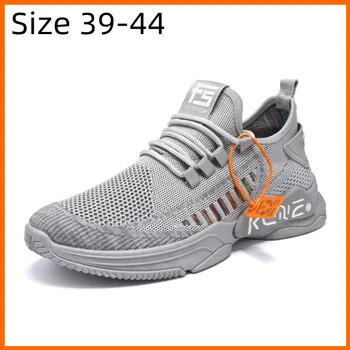 Xiaomi Новые кроссовки Mesh Fly Woven Дышащая модная обувь Нескользящая эластичная удобная мужская обувь для бега Размер 39-44
