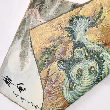 Xiongfeng Xiashan Тигр Вышивальная машина Ткачество Домашние ремесла Изысканное парчовое украшение Живопись 3