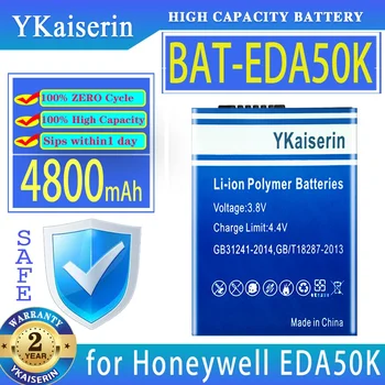 YKaiserin Аккумулятор 4800 мАч/6000 мАч для Honeywell ScanPal EDA50K BAT-EDA50K-1 BAT-EDA50K EDA50 EDA50hc Scanpal EDA40 Bateria