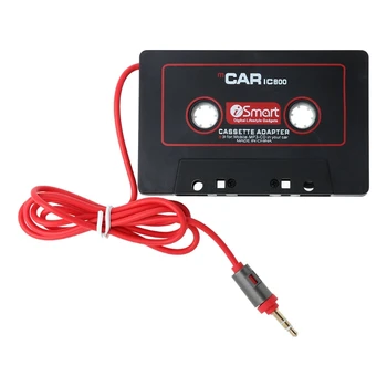 Авто Автомобильная кассета на Aux Адаптер 3,5 мм Входной кабель Магнитофон Плеер для смартфона MP3 Плеер Универсальный T3EF 3