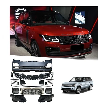 Автозапчасти Обновление до последнего стиля Передний задний бампер Фара Крыло Широкий Обвес Для Land Rover Range Rover 2013-2017
