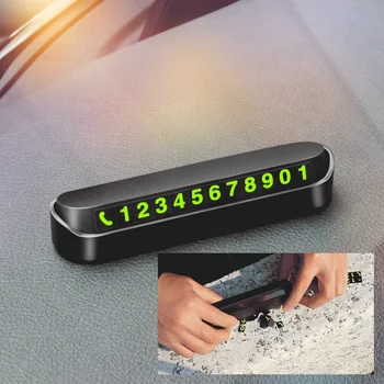 Автомобильная временная парковочная карта, телефонный номер, картонная доска для Geely Geometry c 2021 gx3 emgrand ec7 x7 ck tugella lc panda mk