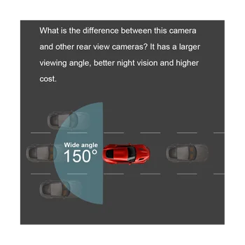 Автомобильная камера заднего вида AHD заднего вида WDR ночного видения Камера заднего вида заднего вида Вращающаяся на 360 градусов камера 1080P IMAX307 1