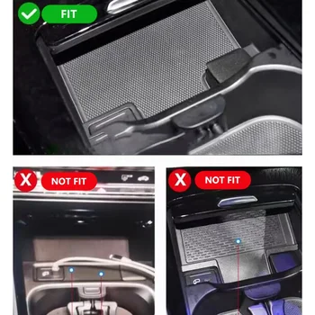 Автомобильное беспроводное зарядное устройство Qi для Mercedes Benz W177 W188 W247 GLA CLA GLB A180 A200 B200 2019-2022 держатель для телефона мобильное крепление зарядка 2