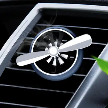 Автомобильный освежитель воздуха Автомобильный диффузор Вентиляционный зажим Вращающийся Натуральный аромат Ароматерапия Парфюм Декоративные аксессуары для интерьера автомобиля