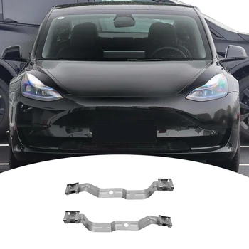 Автомобильный передний левый и правый кронштейн бампера Кронштейн подключения крыла для Tesla Model 3 2017-2022 1104541-00-B 1104540-00-B