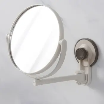 Аксессуары для ванны высокой четкости Вакуумное всасывание Круглые зеркала для бритья Зеркала для ванны Туалетное зеркало Принадлежности для макияжа