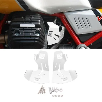 Аксессуары для мотоцикла Защита дроссельной заслонки для MOTO GUZZI V85TT V85 TT Круглогодичный защитный чехол (серебристый) 5