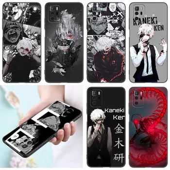 Аниме Tokyo Ghoul Horror Чехол для телефона для Xiaomi Redmi Note 7 8 9 10 Lite 11 11E 11T 12 Pro 11S 4G 10T 5G 8T 9S 10S Черная обложка 0