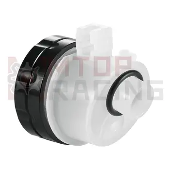  Бачок жидкости сцепления Черная масляная чашка Алюминий для Honda VTR1000 1998-2003 RVT1000 2000-2006 2001 2002 3