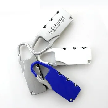 Блокировка паролем Защита от кражи мини-навесной замок для багажа Ящики из цинкового сплава, рюкзаки, сумки для ноутбуков, маленький замок для заграничных поездок