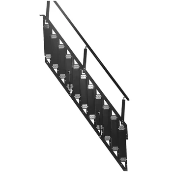 Боковая настенная складная лестница Настенная домашняя чердачная лестница 0