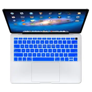 Версия для США Силиконовый чехол для клавиатуры Skin Case для MacBook Newest Air 13 дюймов 2018 года выпуска A1932 с дисплеем Retina 1