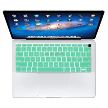 Версия для США Силиконовый чехол для клавиатуры Skin Case для MacBook Newest Air 13 дюймов 2018 года выпуска A1932 с дисплеем Retina 4