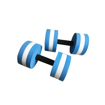 Вода Плавающая гантель Аэробные упражнения Водные гантели Снаряжение для плавания Водная йога Фитнес Гантель (синий) 0