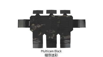 Военный тактический охотничий жилет, TRMP Трехкомпонентная панель адаптера, нагрудная, тройная, специальный магазин, панель адаптера Molle, UA53 4