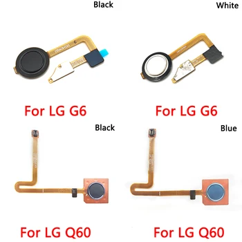  Восстановить сканер отпечатков пальцев для LG G6 Q60 ID ID Кнопка «Домой» Меню отпечатков пальцев Датчик распознавания ключа возврата Гибкий кабель