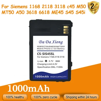 Высококачественная сменная батарея CS-SIS45SL для Siemens 1168 2118 3118 c45 M50 MT50 A50 S45 S45i 3618 6618 ME45