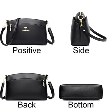 Высококачественные сумки через плечо для женщин Роскошная мягкая кожаная винтажная сумка Женская мода 2023 Дизайнеры Bolsos Sac A Main 2