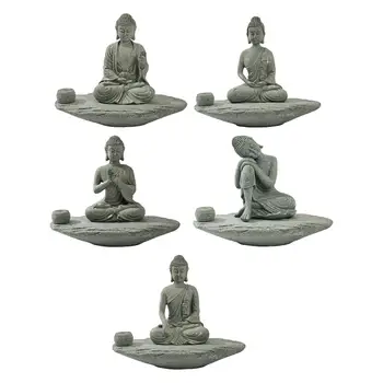 Горелка для благовоний Будды, Настольные статуи Будды, Украшение дома, Декоративный