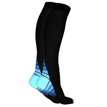 Давящие чулки для мужчин и женщин, Компрессионные носки для мужчин, Спорт на открытом воздухе Защита от травм