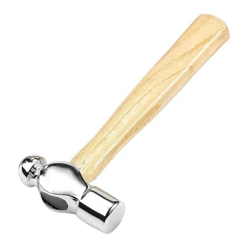 Деревянная ручка Круглый молоток Домашняя установка Маленький молоток Мини-молоток Ручные инструменты