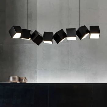 Дизайнерский подвесной светильник современный минималистичный ресторанный светильник Скандинавская творческая гостиная обеденный стол образец комната офисная барная лампа 2