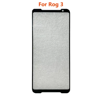 Для ASUS Rog Phone 3 ZS661KS I003DD I003D Rog3 Крышка переднего экрана Внешний стеклянный объектив ЖК-дисплей Панель Замена сенсорного экрана