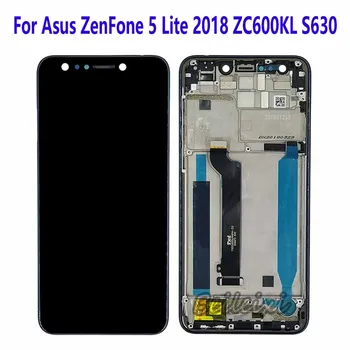 Для Asus ZenFone 5 Lite 2018 ZC600KL S630 SDM630 ЖК-дисплей Сенсорный экран Дигитайзер в сборе Замена аксессуара