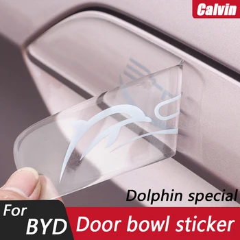 Для Byd дельфин дверь защита от столкновений специальная дверная чаша защита дверная ручка защита от царапин авто принадлежности модифицированные детали автомобиля