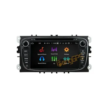 Для Ford Mondeo 2007 - 2010 Черный Android Авто Радио Стерео Мультимедиа DVD Плеер 2 Din Autoradio GPS Navigation PX6 Unit Screen 3