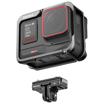 Для Insta360 Ace / Ace Pro Магнитное быстросъемное основание Основание камеры из алюминиевого сплава Для Insta360 Ace Pro Аксессуары для спортивных камер