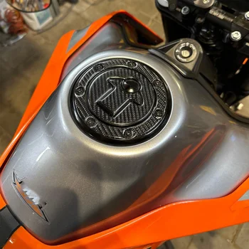 Для KTM RC390 DUKE 390 200 790 13-14 Наклейка на крышку топливного бака Аксессуары для украшения мотоцикла из карбона 3