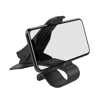 для Oppo Realme V13 (2021) Автомобильная GPS-навигация Приборная панель Держатель Мобильного Телефона Зажим - Черный