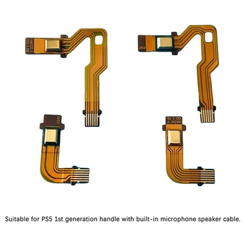 Для Playstation 5 Беспроводной контроллер для PS5 Ленточные кабели Dual Sense с гибким микрофоном