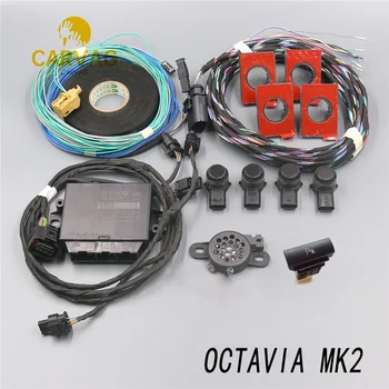 Для SKODA OCTAVIA MK2 Front Park Pilot 4K To 8K Парктроник Комплект OPS