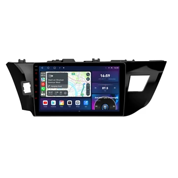 Для Toyota Corolla 11 E170 Auris 20 2014 2015 2016 DVDAndroid Auto 2K QLED GPS Навигация Авто Радио CarPlay Головное устройство CarPlay 3