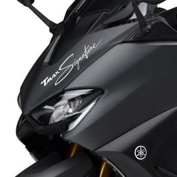Для YAMAHA TMAX 500 530 560 Наклейки для мотоциклов Скутер TMAX Наклейки с передней полосой Водонепроницаемые креативные украшения Автомобильные аксессуары