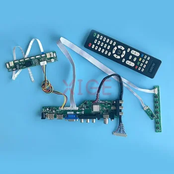 для платы контроллера драйвера MT200LW01 LM220WE5 ЖК-дисплея Комплект цифрового сигнала DVB DIY 1680 * 1050 Дисплей AV+USB+DHMI+VGA 30-контактный LVDS 20