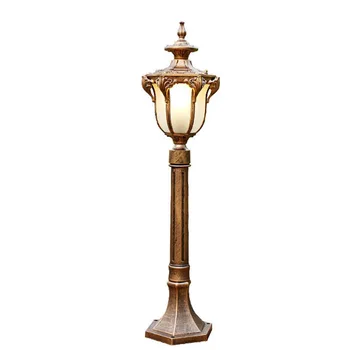  Европейский стиль Открытый водонепроницаемый газонный светильник Проход Коридор Двор Ландшафтное освещение Домашний сад Газонные лампы 0