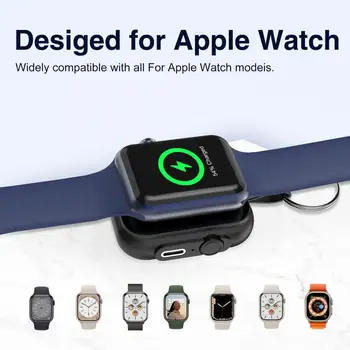Зарядное устройство с регулируемым углом наклона для Apple Watch Передовая технология зарядки для Apple Watch Быстрая зарядка Магнитное всасывание для Iwatch