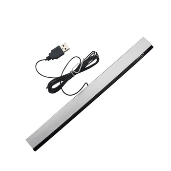 Игровые аксессуары для Wii Сенсорная панель Проводные приемники ИК-сигнал Луч USB Штекер Замена датчика Бар Ресивер для WII/WIIU 2