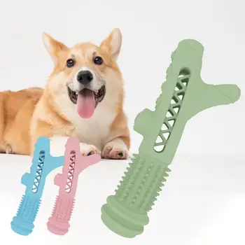 Игрушка для щенков Шишка Дизайн Собака Прорезывание Игрушка Pet Шлифовальная палочка Игрушка для прорезывания зубов 3