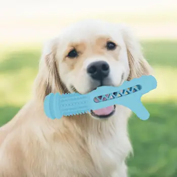 Игрушка для щенков Шишка Дизайн Собака Прорезывание Игрушка Pet Шлифовальная палочка Игрушка для прорезывания зубов 5