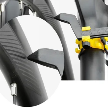  Инструмент для ремонта велосипеда Подставка для обточки колес Пластиковый MTB Шоссейный велосипед MTB Велосипед Инструменты для ремонта колес Простой желтый/черный