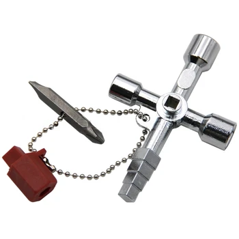  Ключ 4 в 1 с аксессуарами Универсальный квадратный ключ Прямая поставка 3