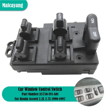  Кнопка главного контроллера переднего бокового переключателя электрического стеклоподъемника для Honda Accord 1990-1997 35750-SV4-A11 35750SV4A11